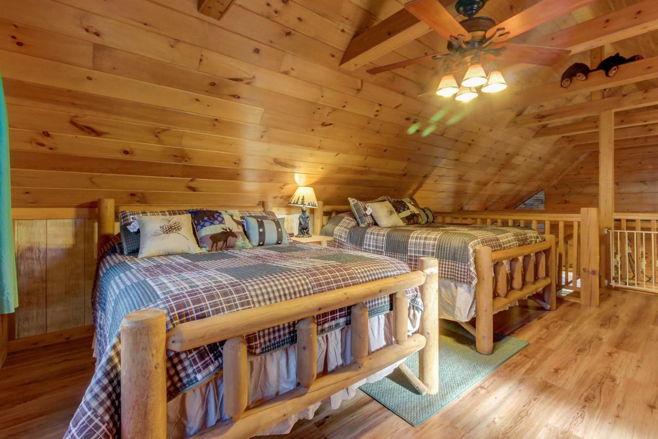 Two Bears Cabin Wear Valley Exterior foto