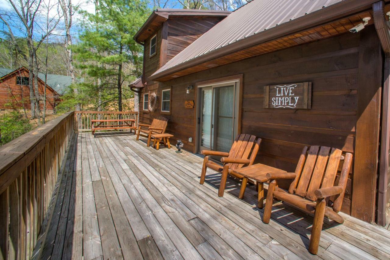 Two Bears Cabin Wear Valley Exterior foto